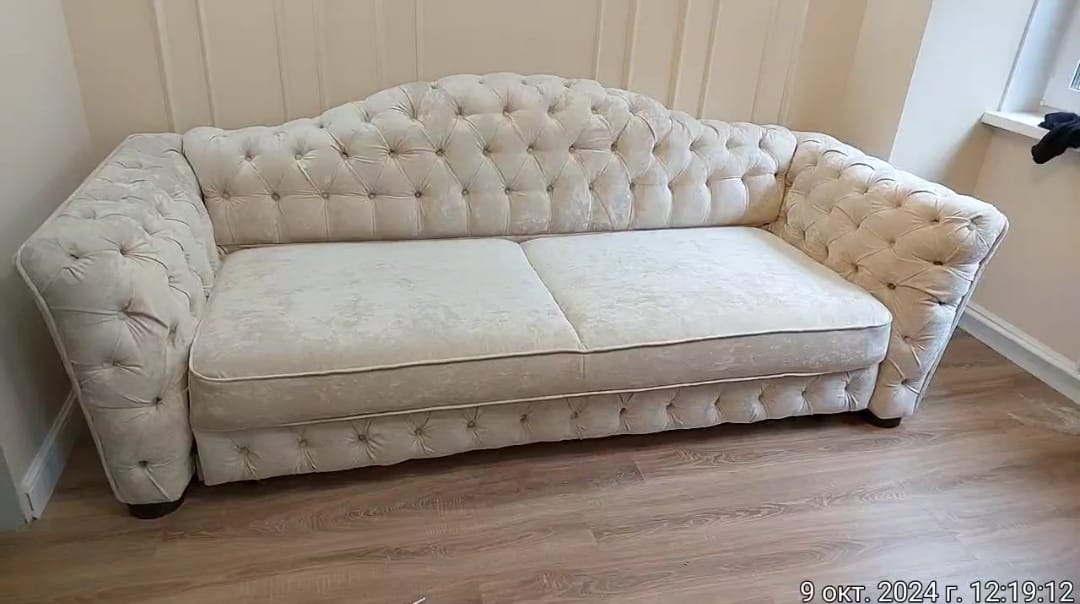 Обивка дивана. Сычёво